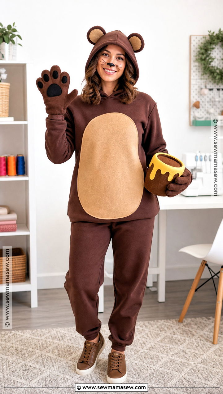 Easy DIY Brown Bear Costume - 30 Brown Bear Costume Ideas