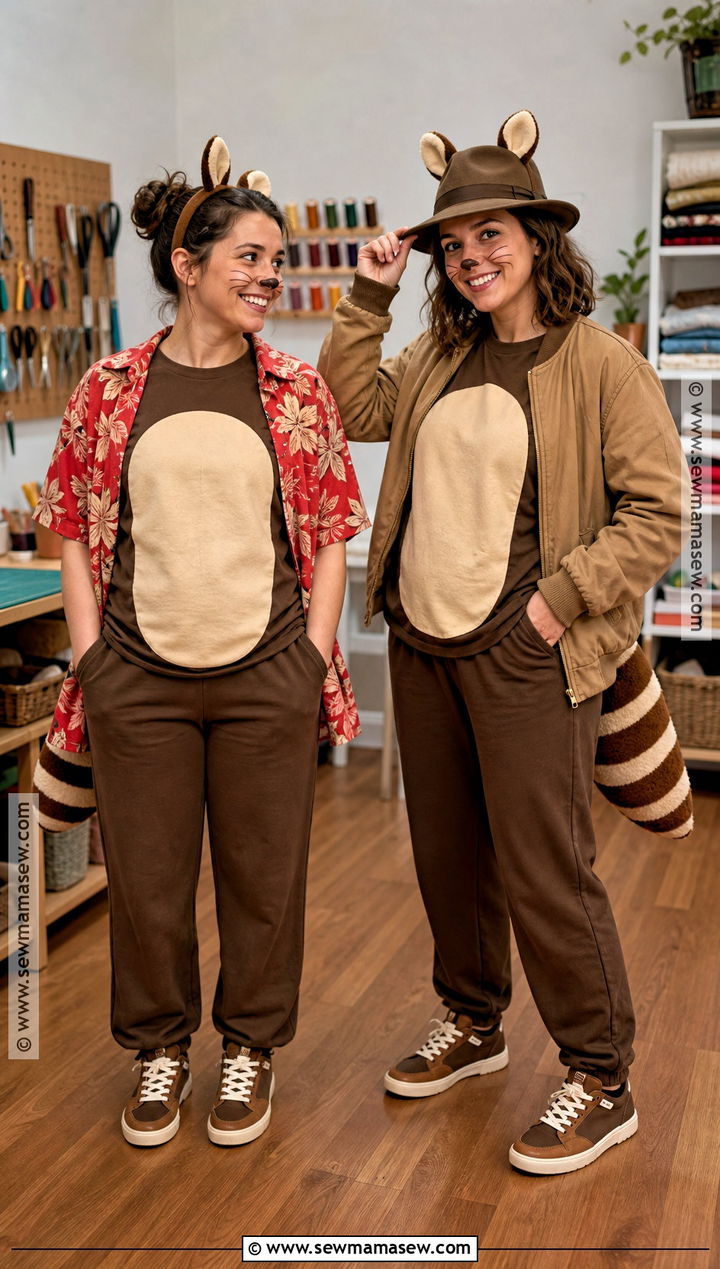 Easy DIY Chip And Dale Costume - 30 Chip And Dale Costume Ideas