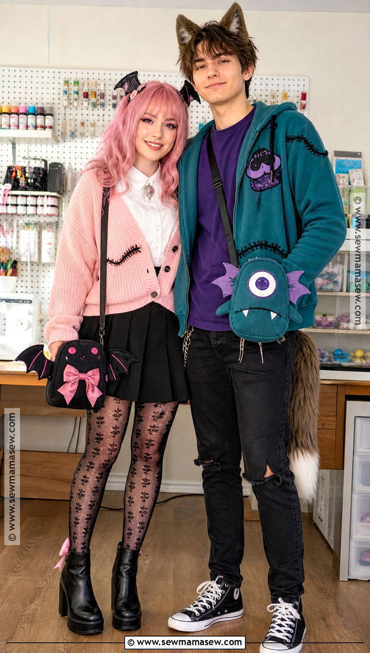 Easy DIY Draculaura And Clawd Wolf Costume - 30 draculaura and clawd wolf costume ideas
