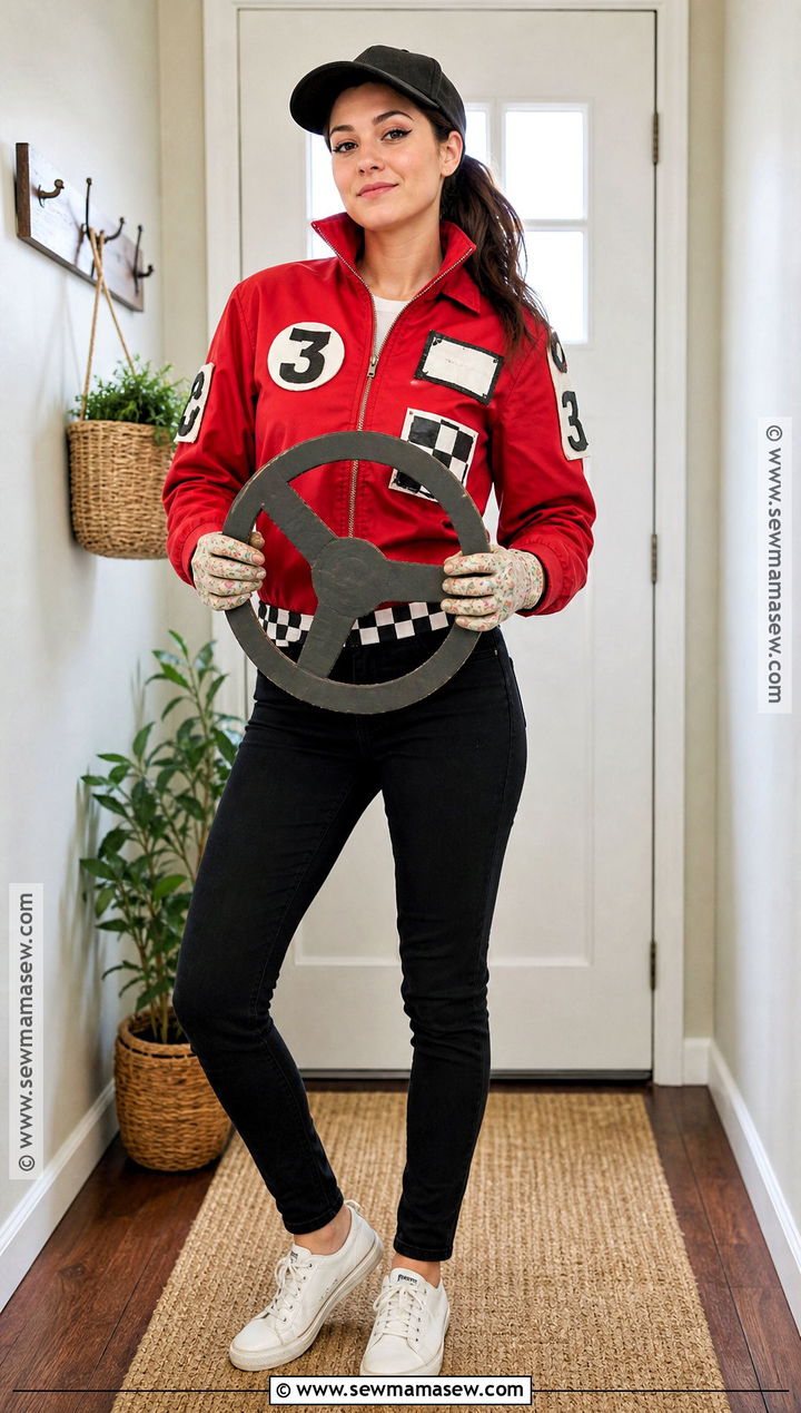 Easy DIY Formula 1 Driver Costume - 30 Formula 1 Costume Ideas for Women