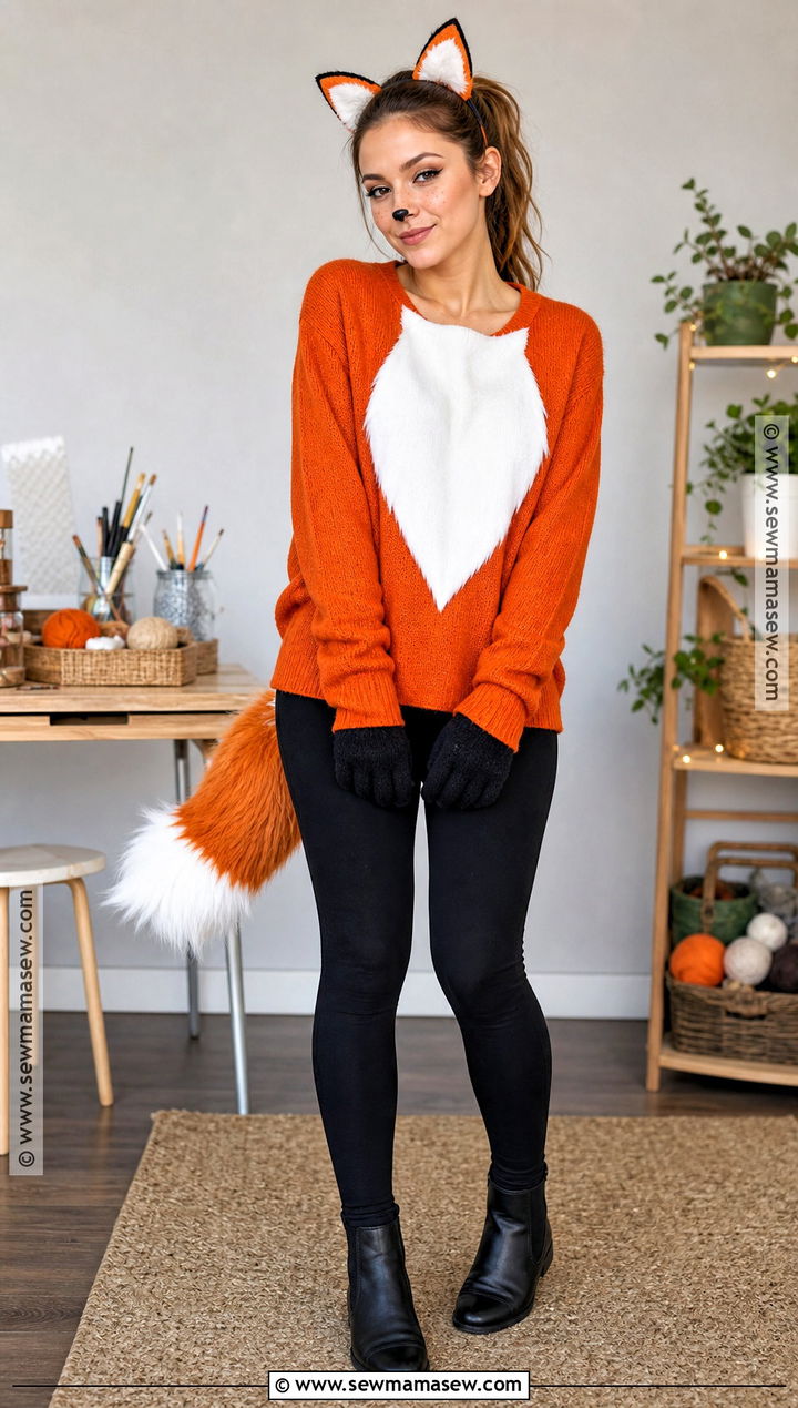 Easy DIY Fox Costume - 30 Fox Costume Women's Ideas
