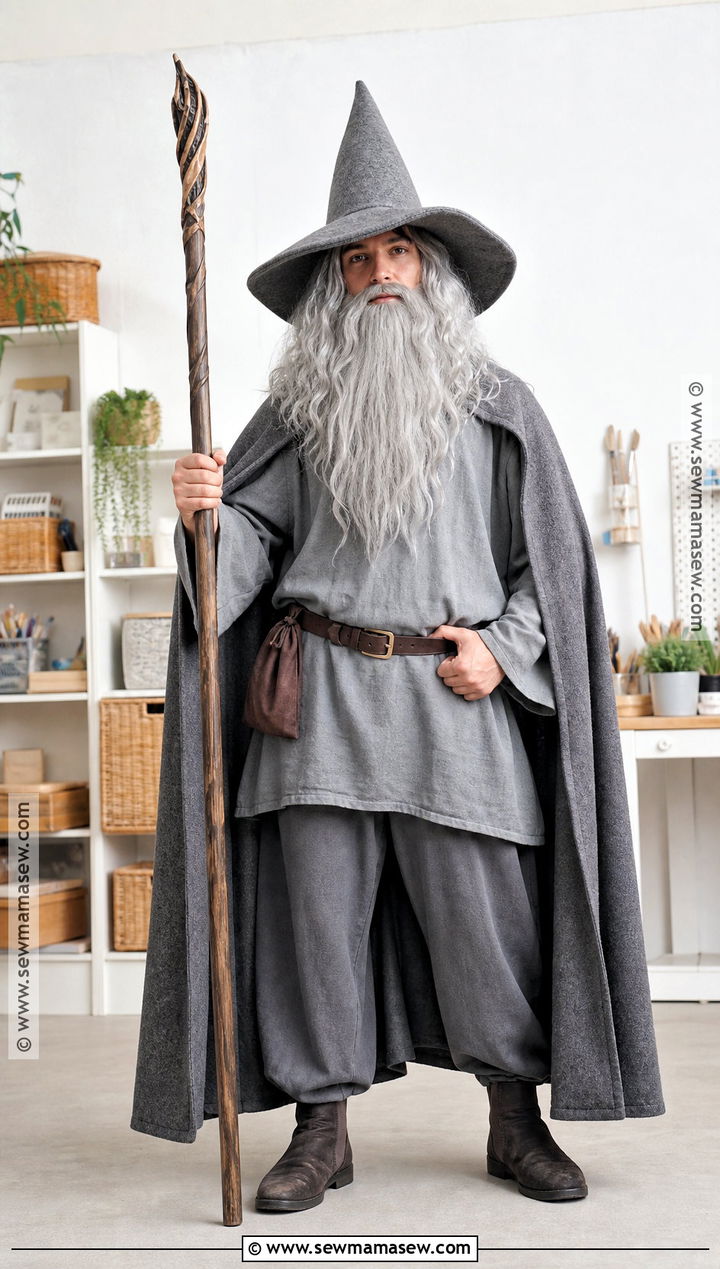 Easy DIY Gandalf Costume - 30 gandalf costume ideas