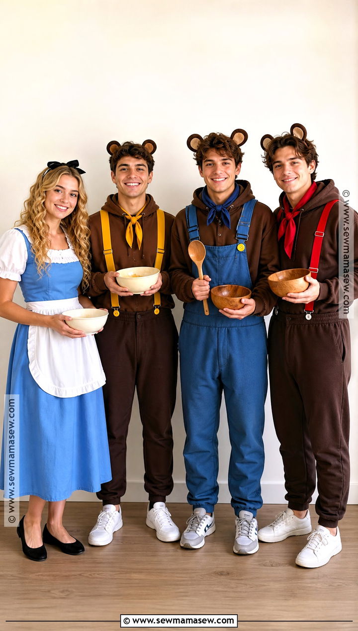 Easy DIY Goldilocks And The Three Bears Costume - 30 goldilocks and the three bears costume ideas