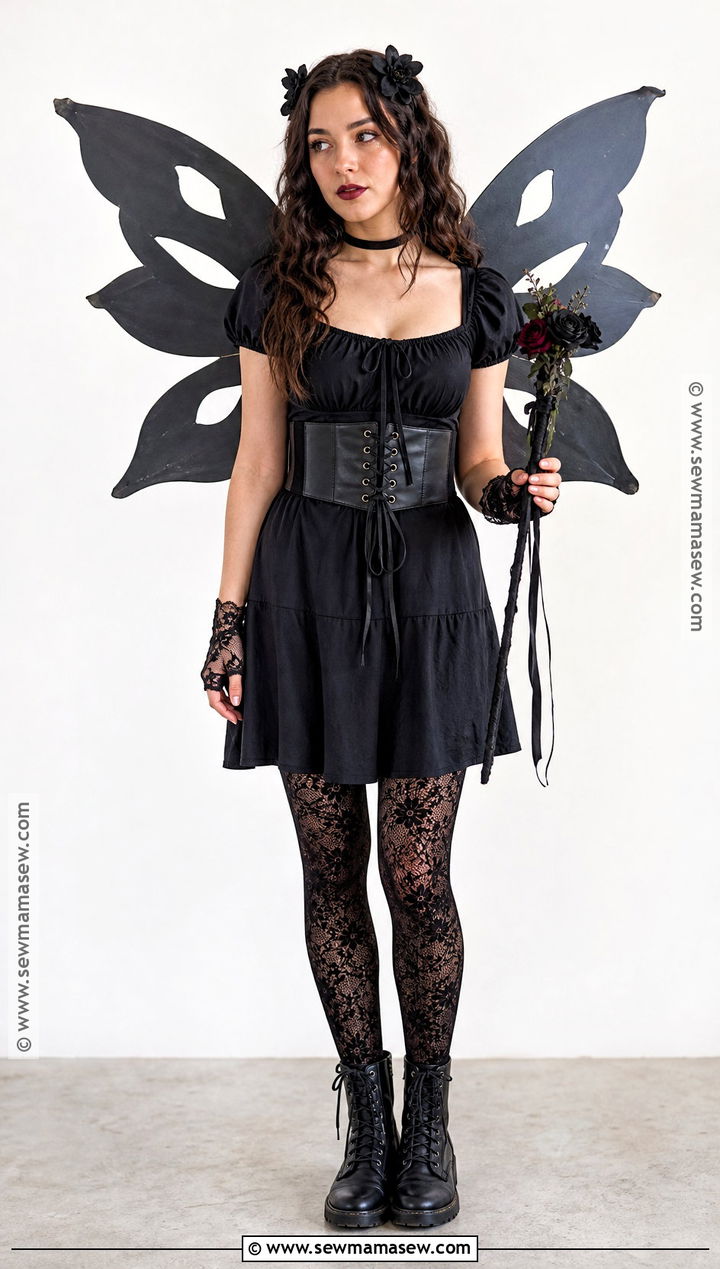 Easy DIY Gothic Fairy Costume - 30 Gothic Fairy Costume Ideas