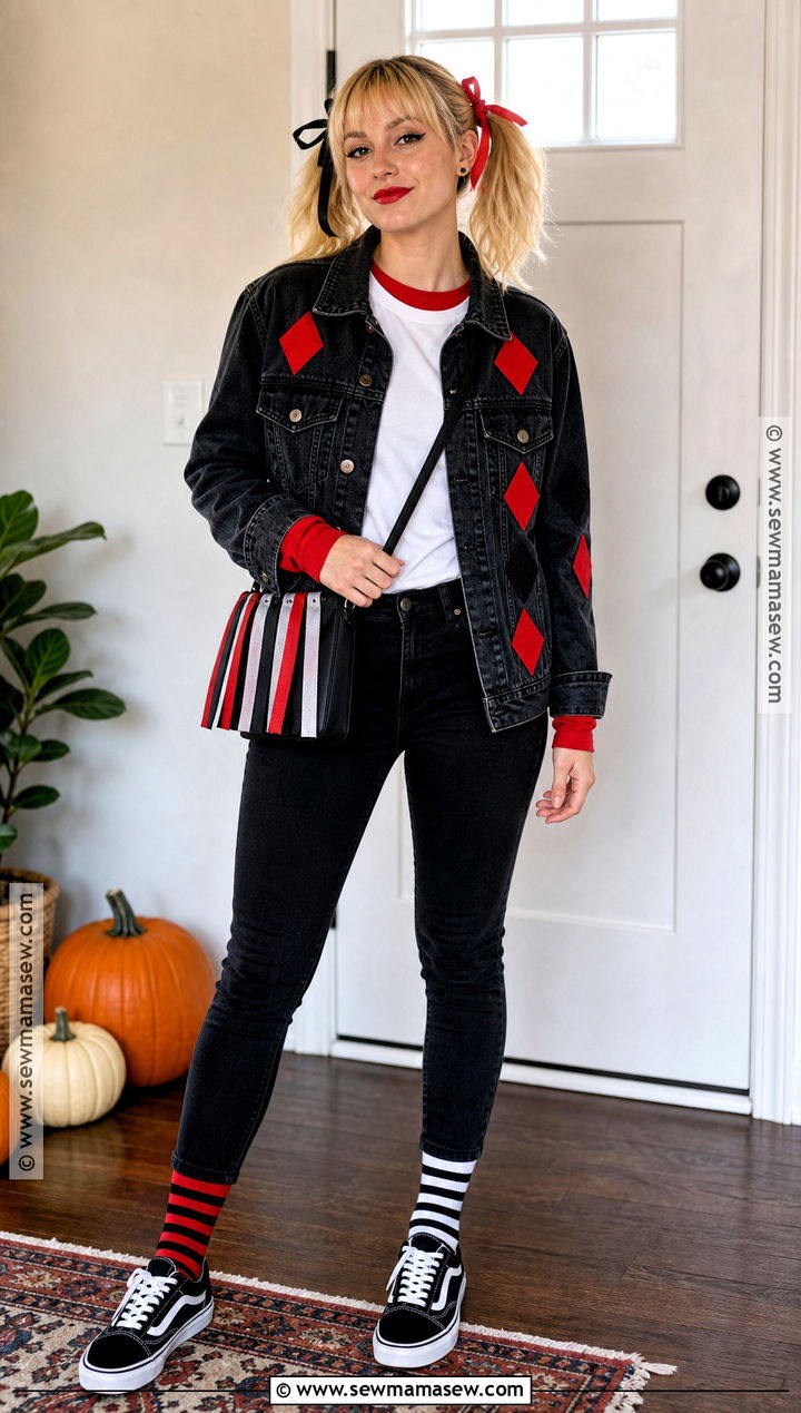 Easy DIY Harley Quinn Costume - 50 harley quinn costume ideas