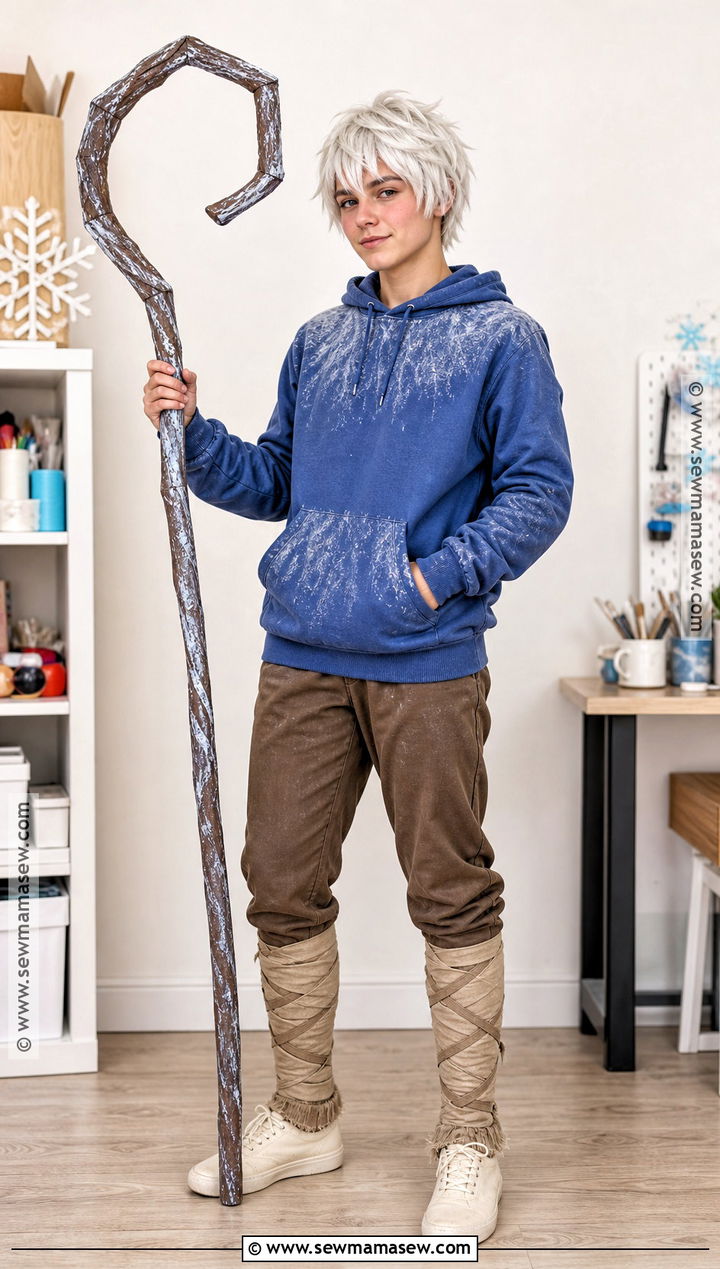 Easy DIY Jack Frost Cosplay From Closet Clothes - 30 Jack Frost Cosplay Ideas