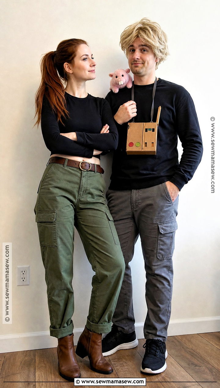 Easy DIY Kim Possible And Ron Stoppable Costume - 30 kim possible and ron stoppable costume ideas