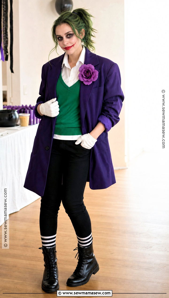 Easy DIY Lady Joker Costume - 35 lady joker costume ideas