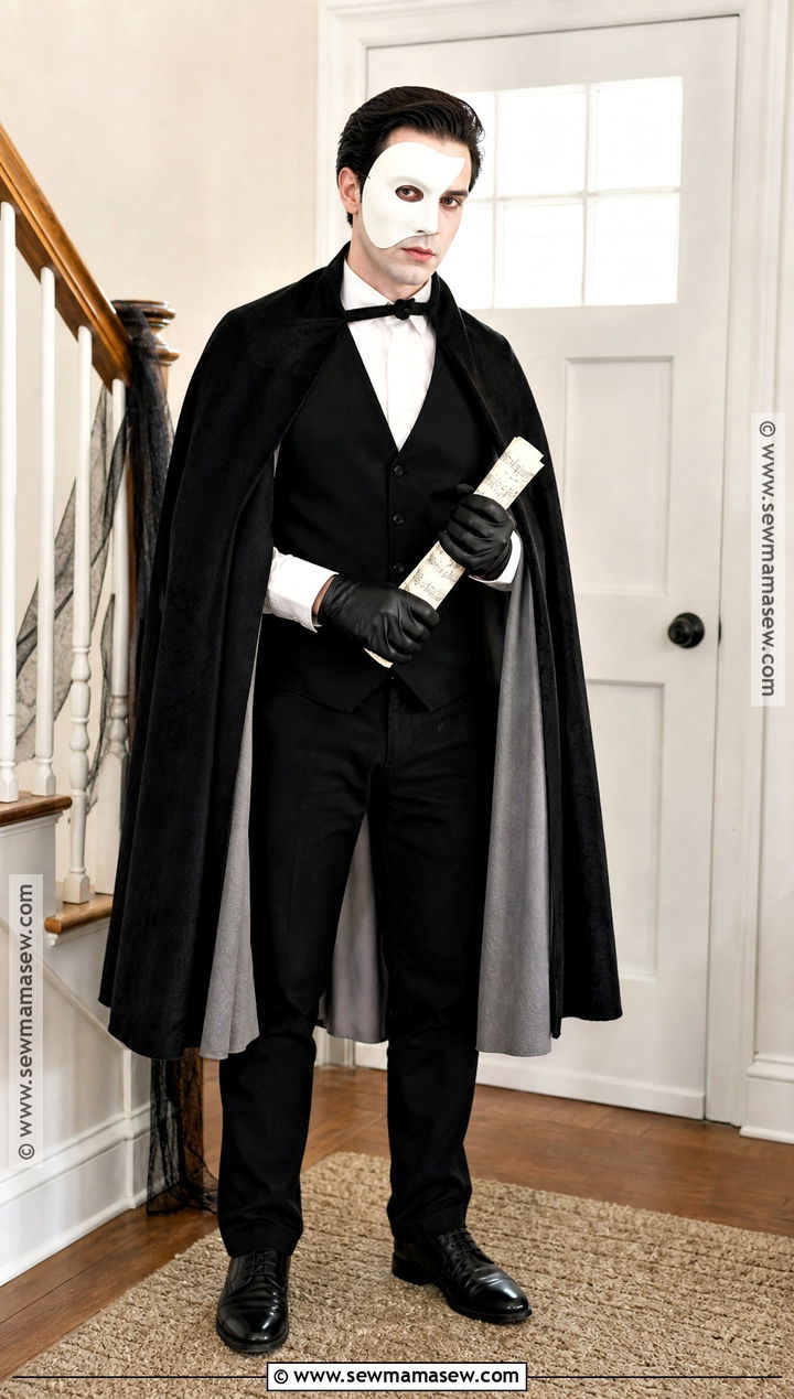 Easy DIY Phantom Of The Opera Costume - 30 Phantom Of The Opera Halloween Costumes