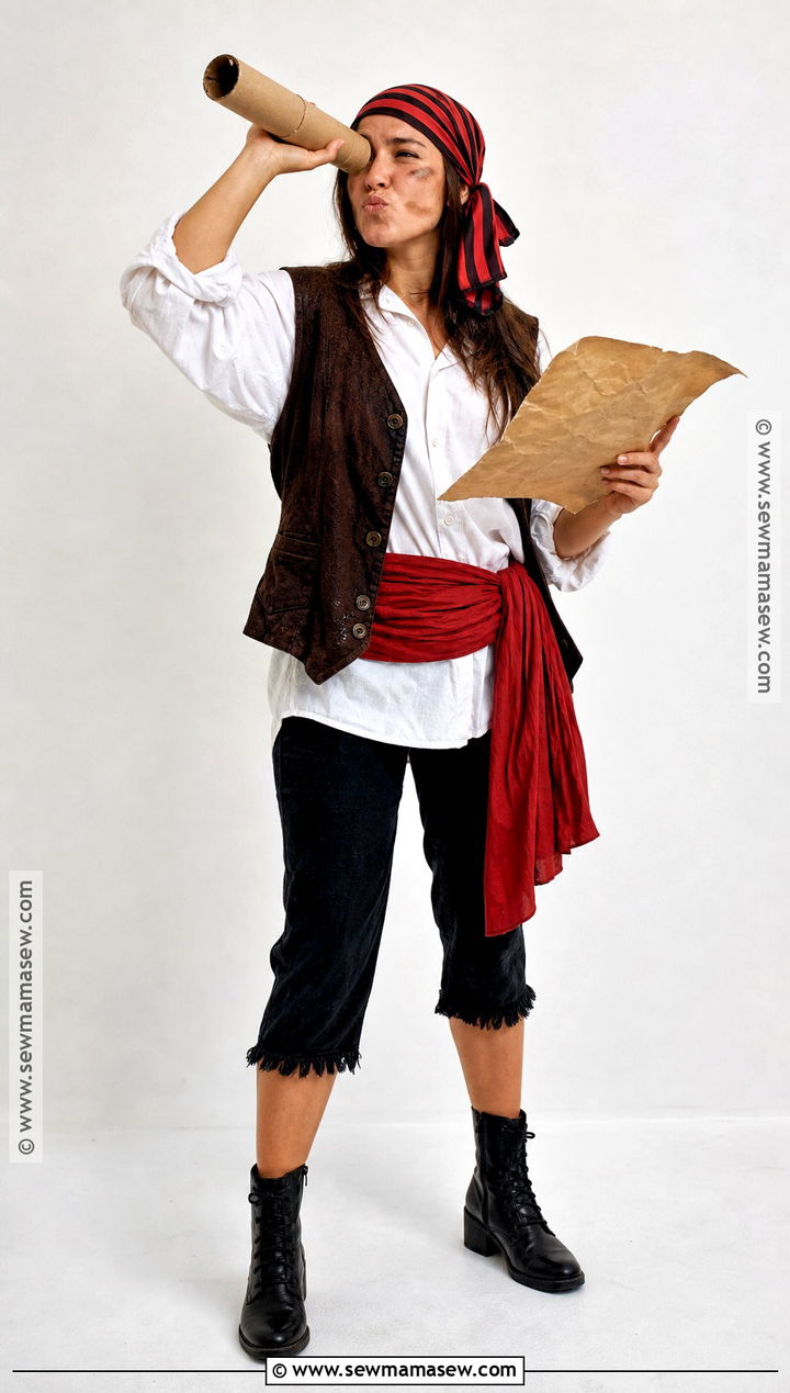 Easy DIY Pirate Costume - 35 pirate costumes
