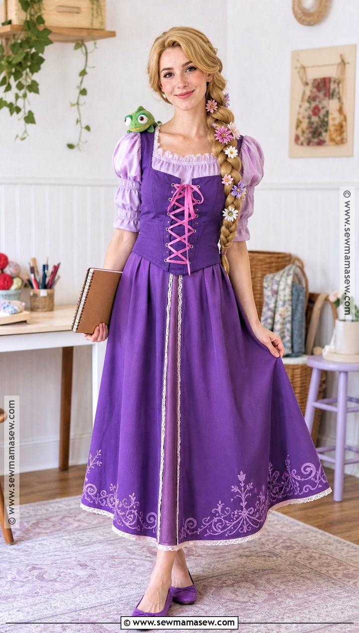 Easy DIY Rapunzel Cosplay - 35 rapunzel cosplay ideas