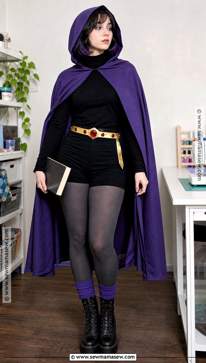 Easy DIY Raven Outfit - 30 Raven Teen Titans Go Outfit Halloween Ideas