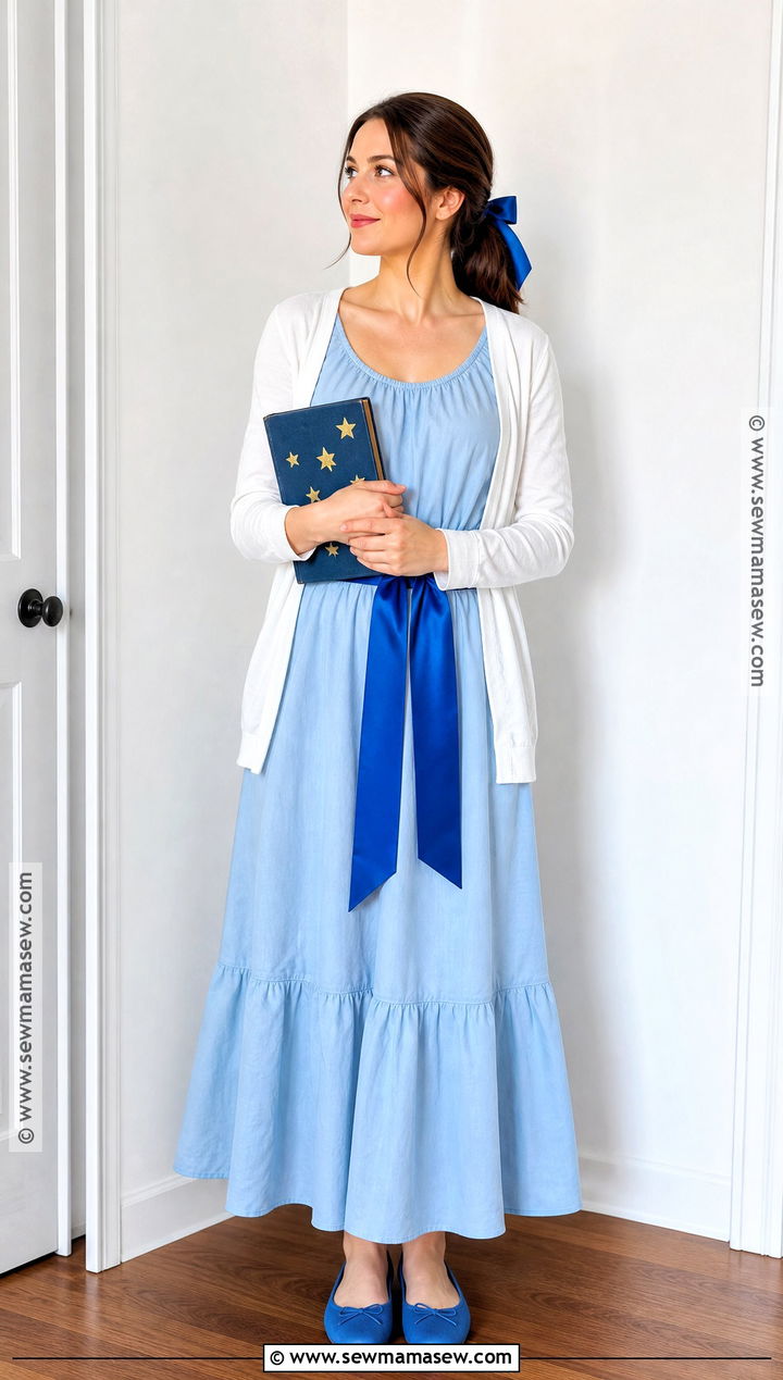 Easy DIY Wendy Darling Costume - 30 wendy halloween costume ideas