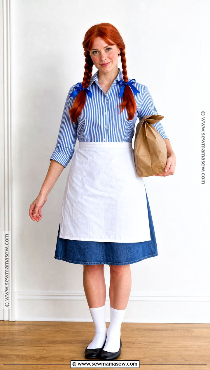 Easy DIY Wendys Mascot Costume - 30 wendy halloween costume ideas