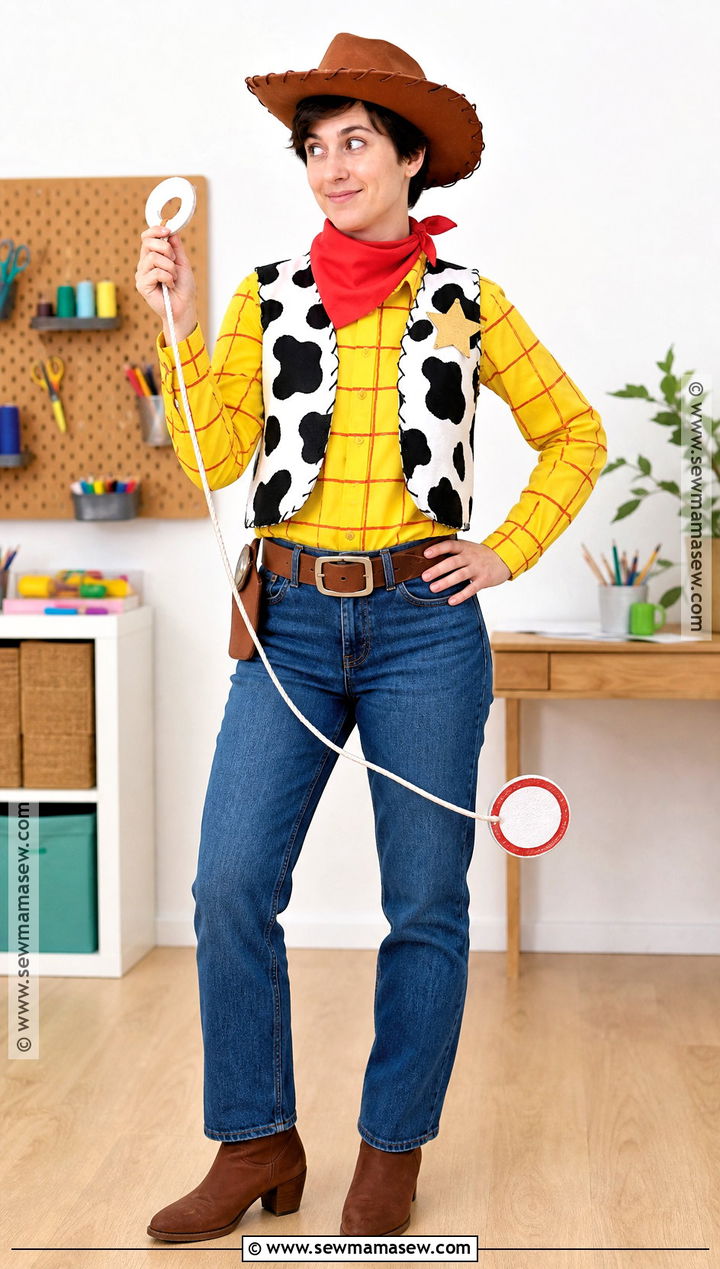 Easy DIY Woody Costume - 30 Woody Halloween Costume Ideas