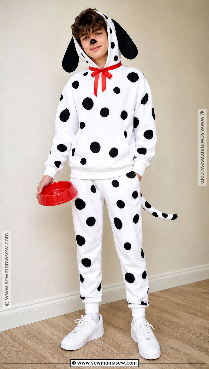Easy Dalmatian Dog Costume - 30 Easy Animal Costumes