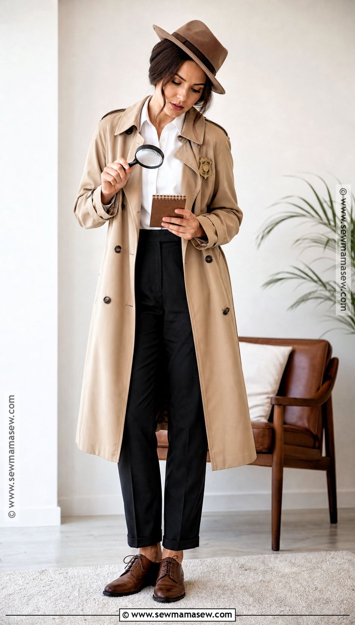 Easy Detective Costume - 35 easy halloween costume ideas