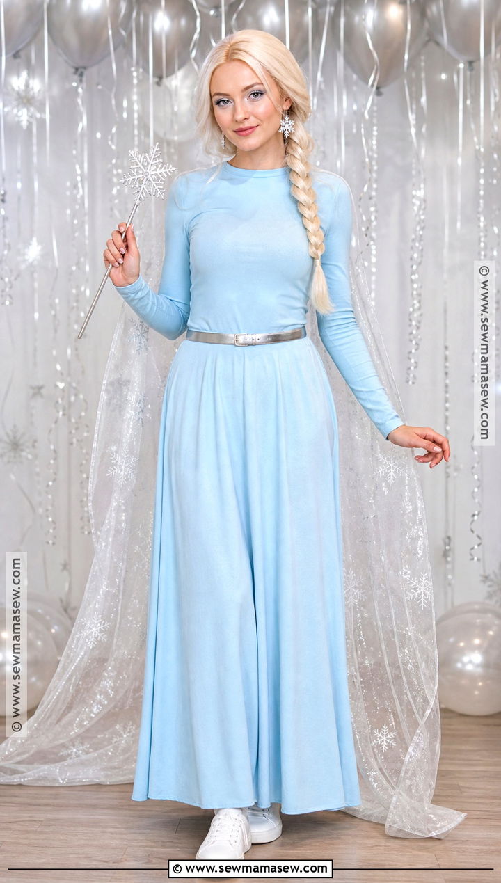 Easy Elsa Closet Costume - 30 elsa frozen costume ideas