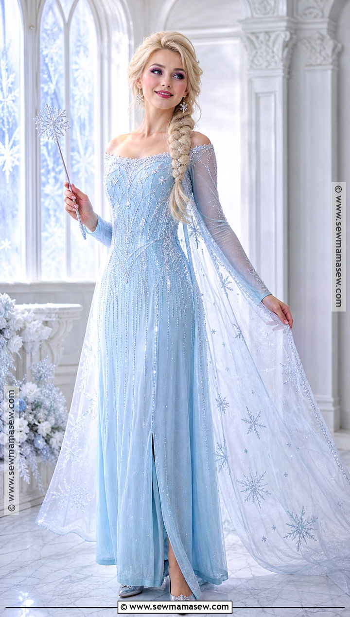 Easy Elsa Princess Costume - 30 Easy Princess Costume Ideas