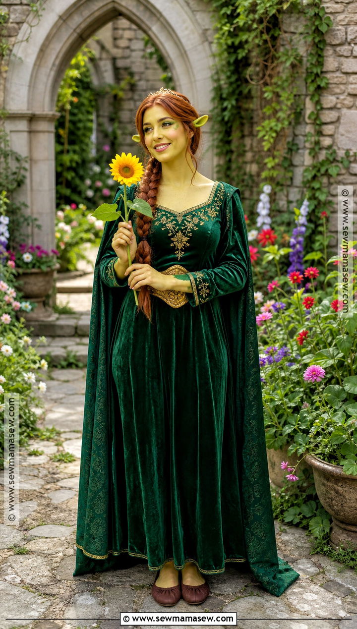 Easy Fiona Princess Costume - 30 Easy Princess Costume Ideas