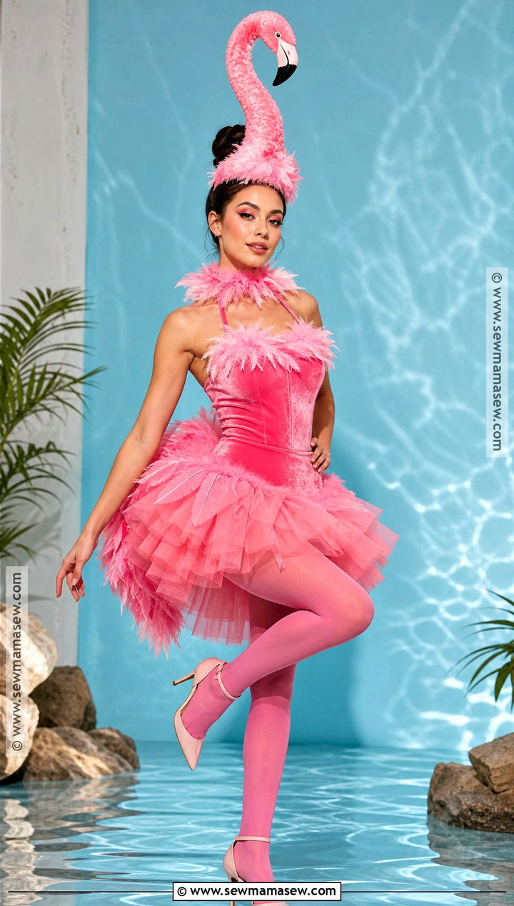 Easy Flamingo Costume - 30 Easy Animal Costumes