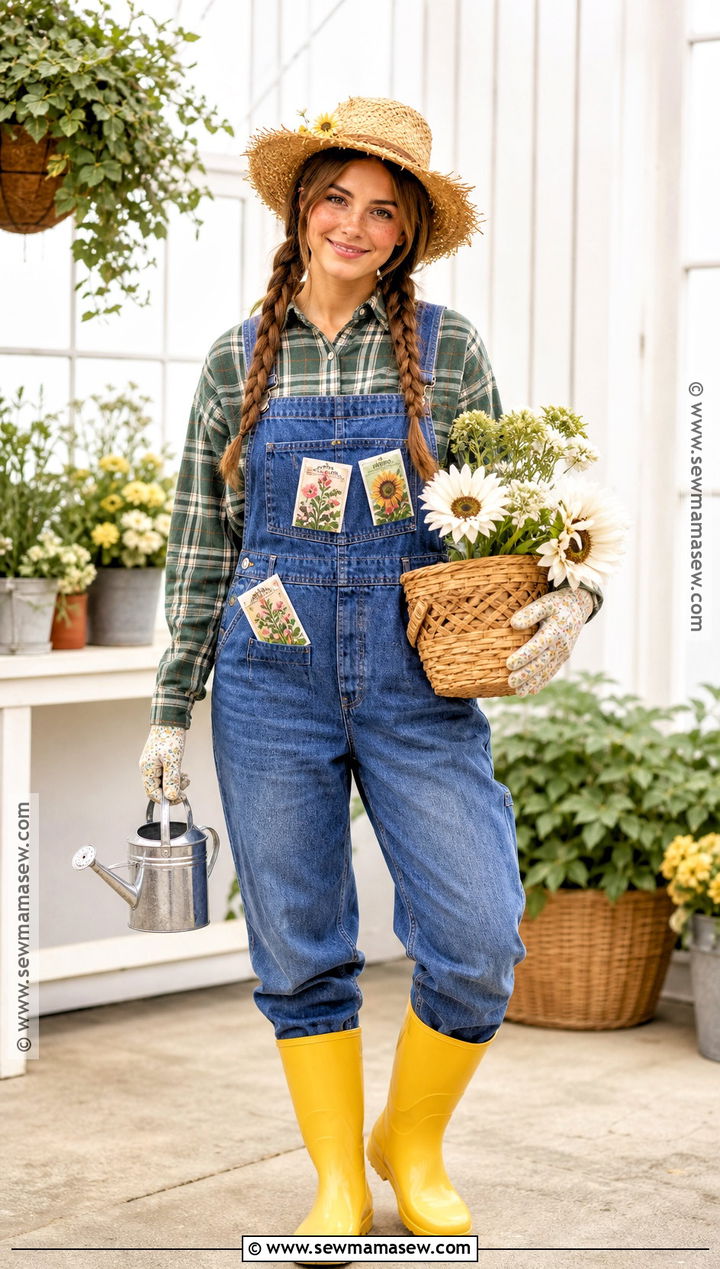 Easy Gardener Costume - 35 halloween costume easy ideas