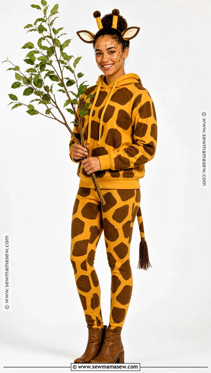 Easy Giraffe Costume - 30 Easy Animal Costumes