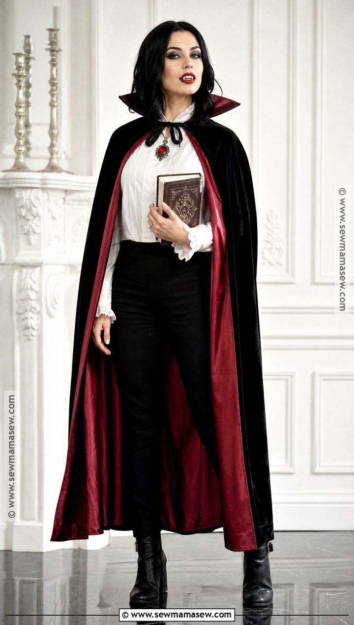 Easy Glam Vampire Costume - 35 easy halloween costume ideas
