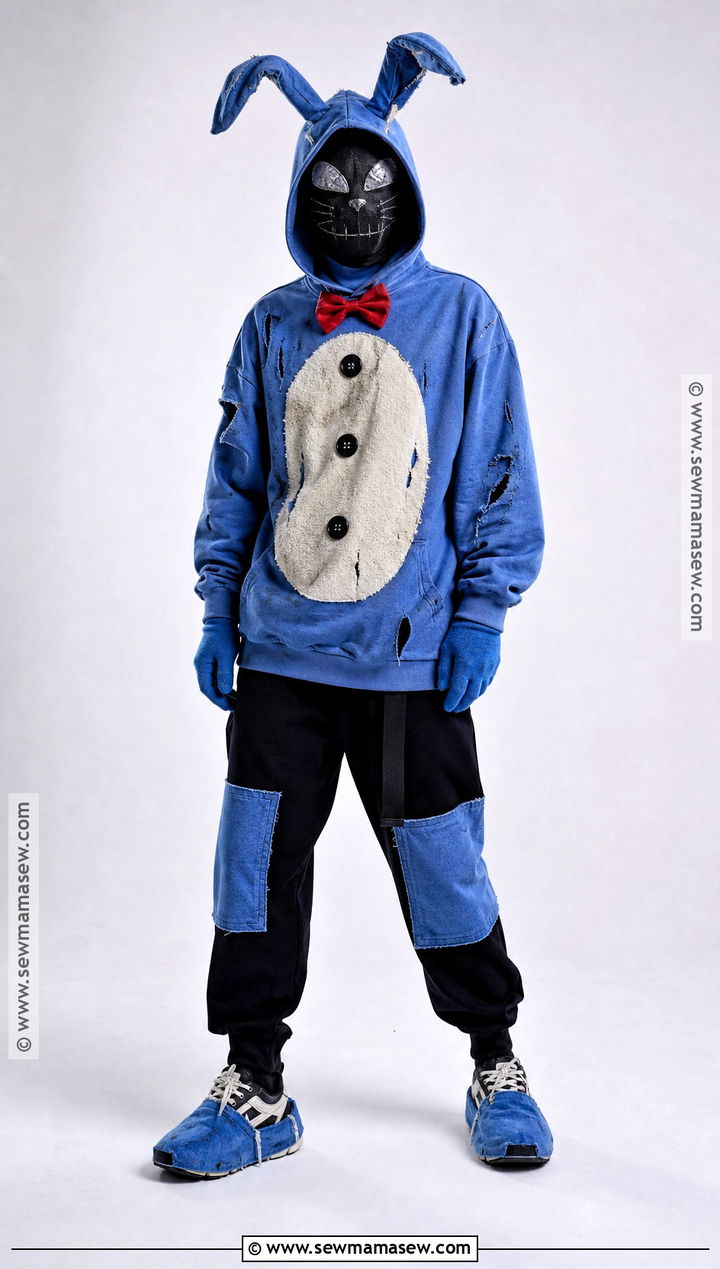 Easy Hoodie Withered Bonnie Cosplay - 30 Withered Bonnie Cosplay Ideas