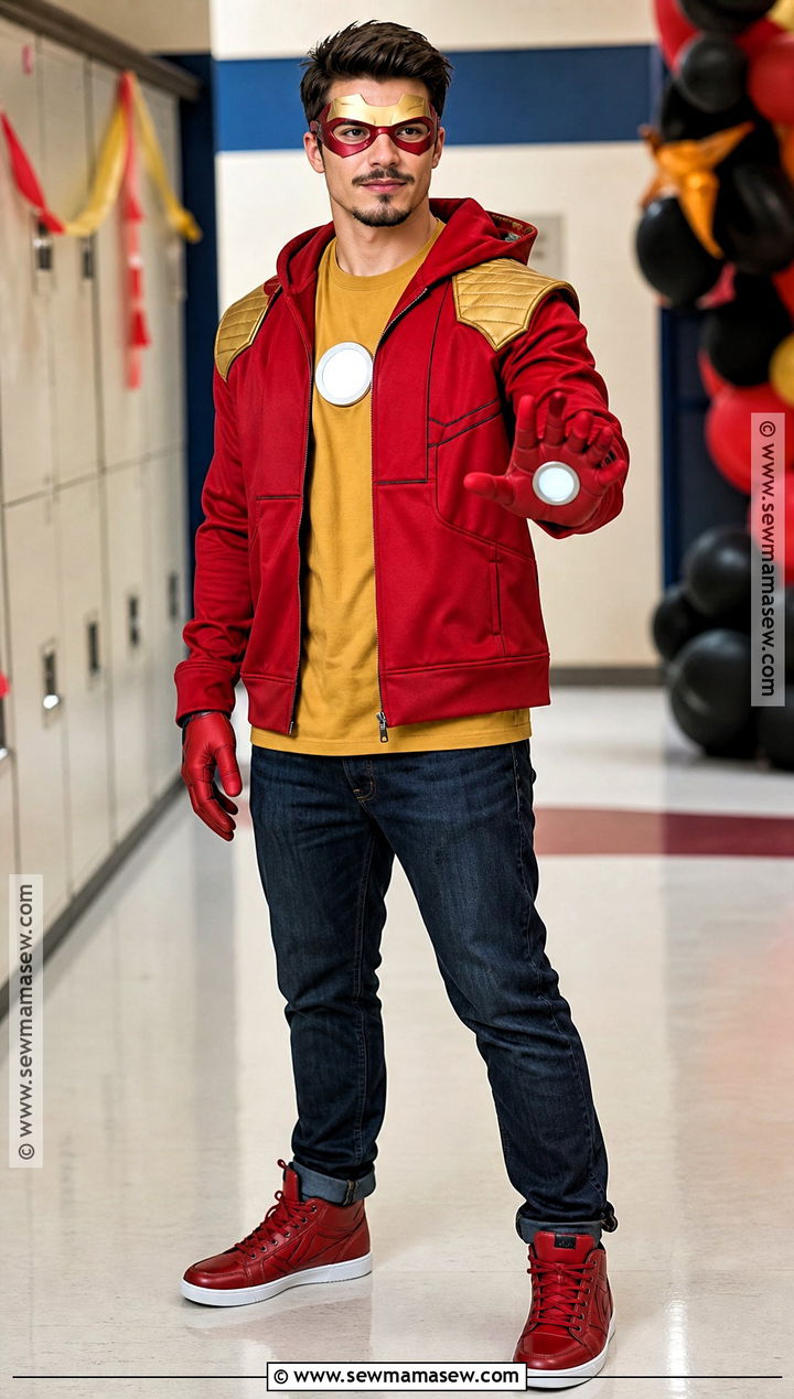 Easy Iron Man Hoodie Costume - 30 iron man costume ideas