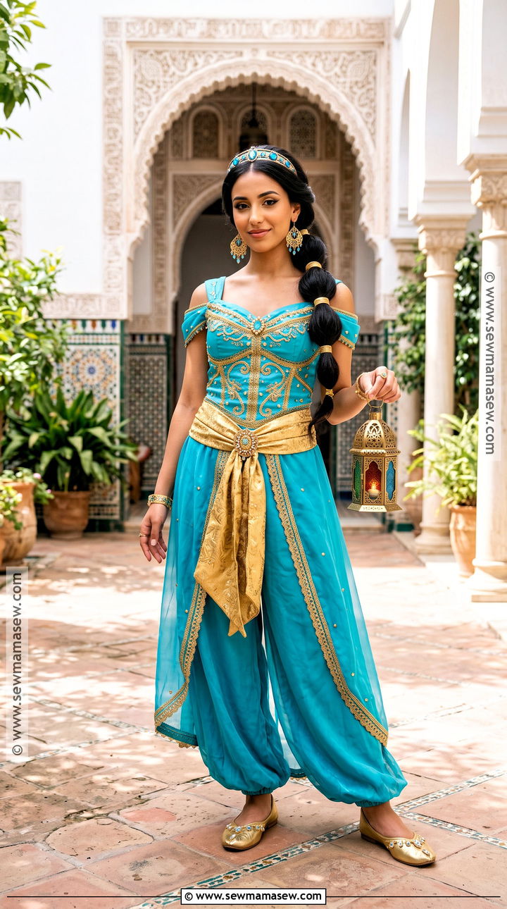 Easy Jasmine Princess Costume - 30 Easy Princess Costume Ideas