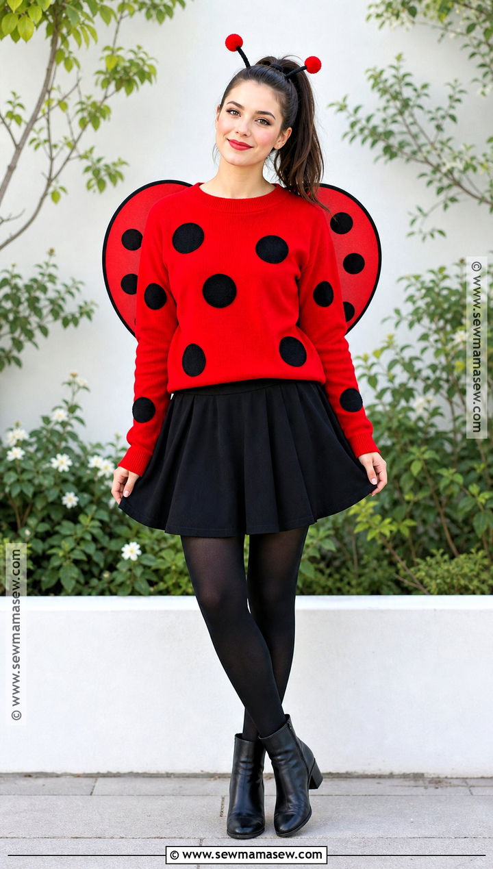 Easy Ladybug Costume - 35 easy halloween costume ideas