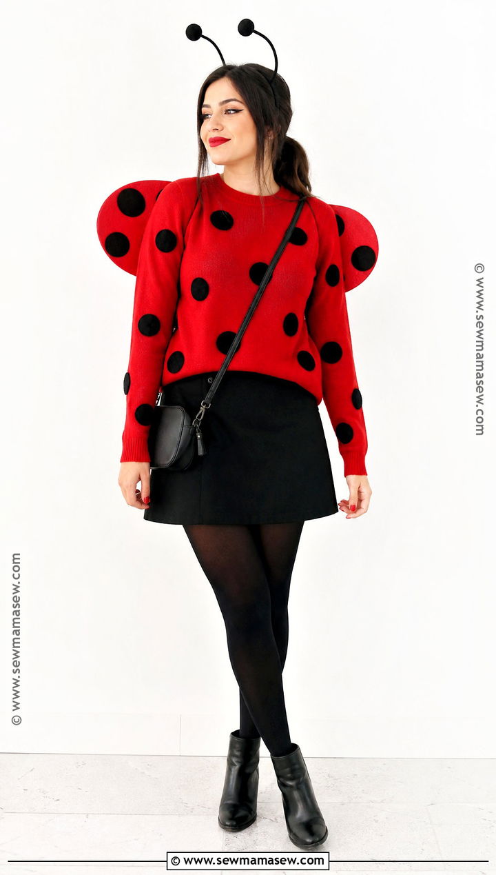 Easy Ladybug Costume - 35 halloween costume easy ideas