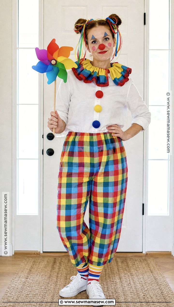 Easy Last Minute Clown Costume - 35 clown costume inspo ideas