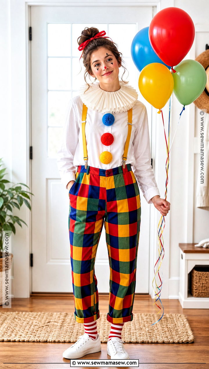 Easy Last Minute Clown Costume - 30 Clown Costume Aesthetic Ideas