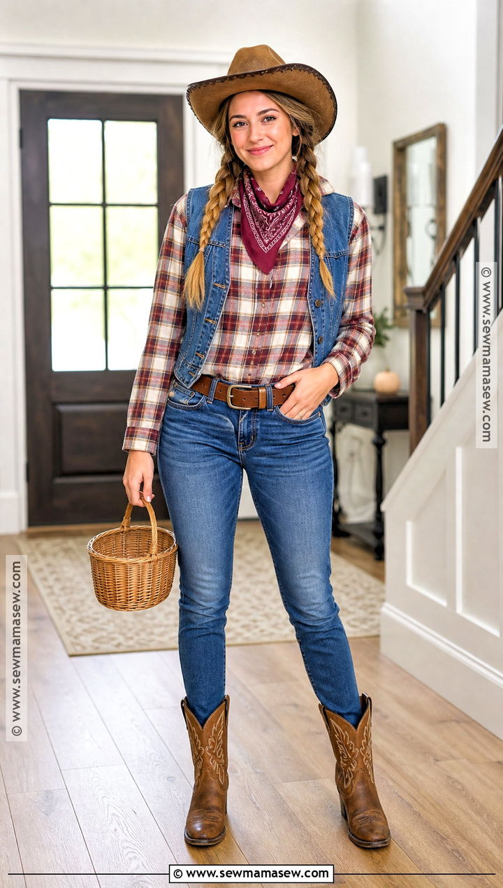 Easy Last Minute Cowgirl Halloween Outfit - 40 cowgirl outfits halloween