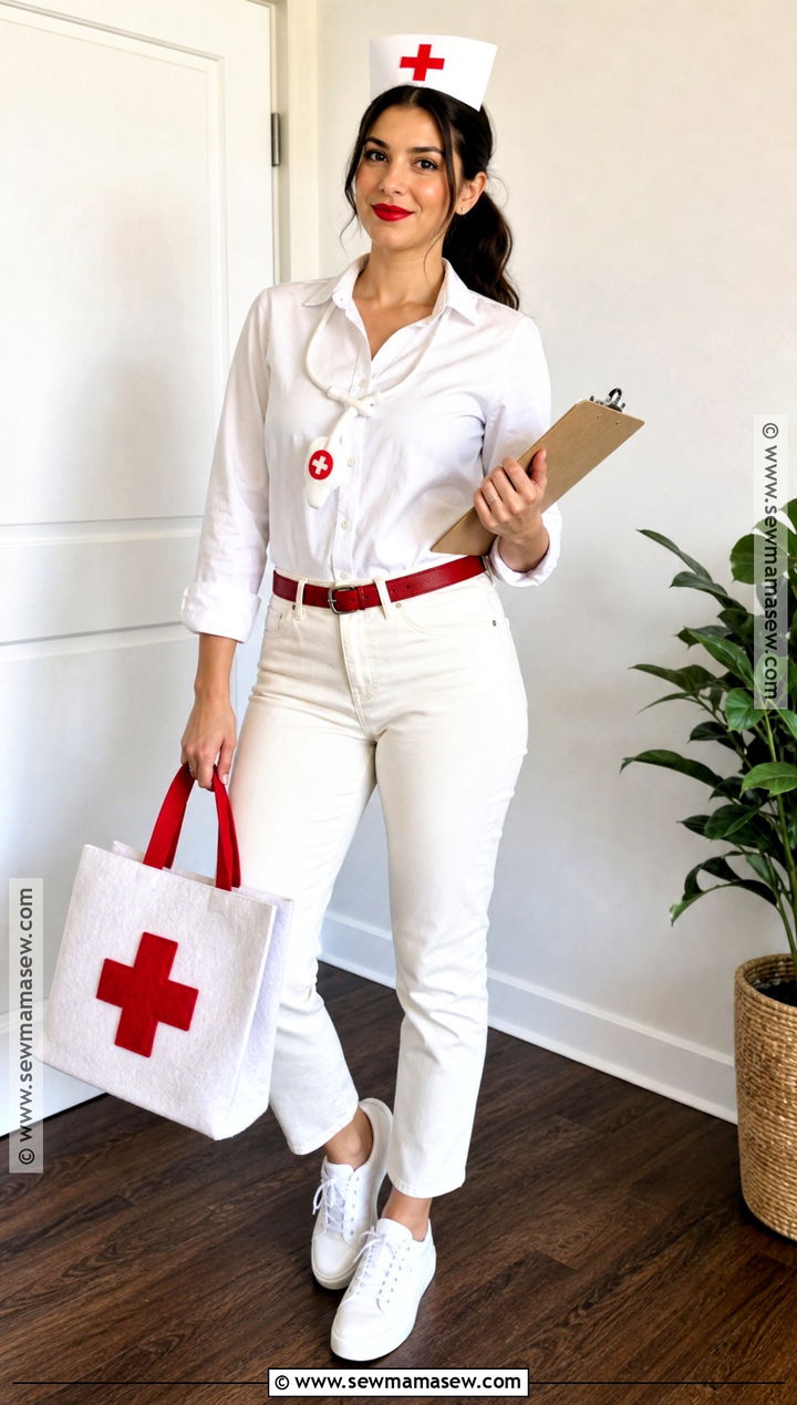 Easy Last Minute Nurse Costume - 30 nurse costume ideas for women