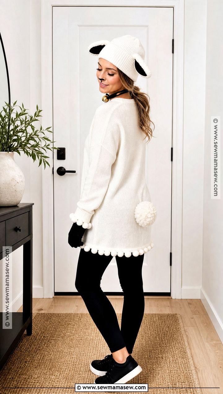 Easy Last Minute Sheep Costume - 30 Sheep Costume Ideas for Women