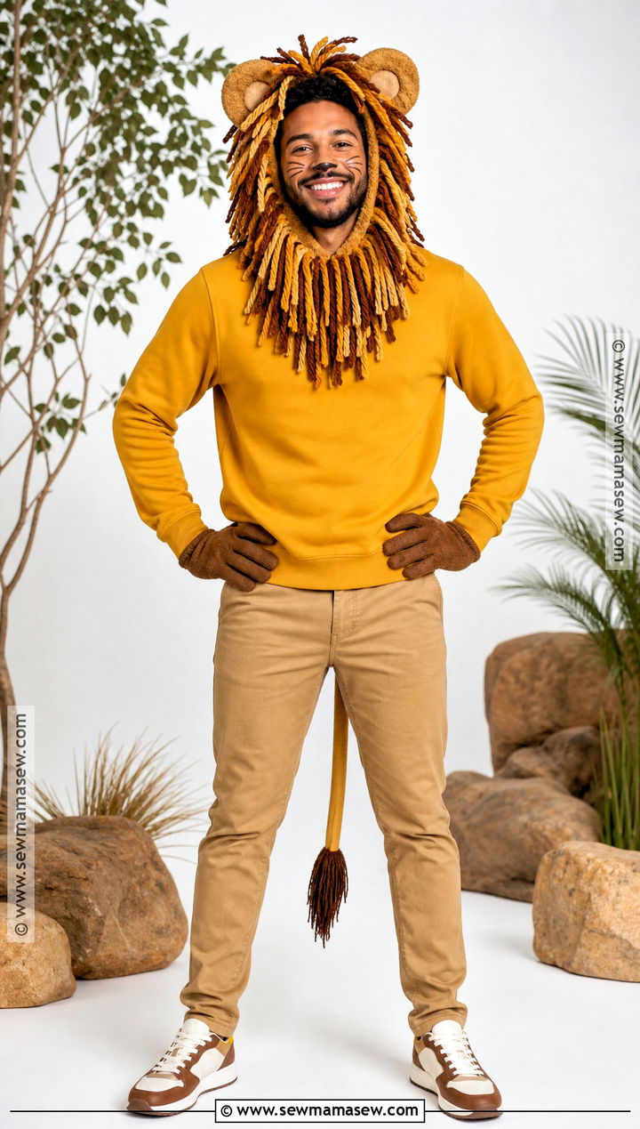 Easy Lion Costume - 30 Easy Animal Costumes
