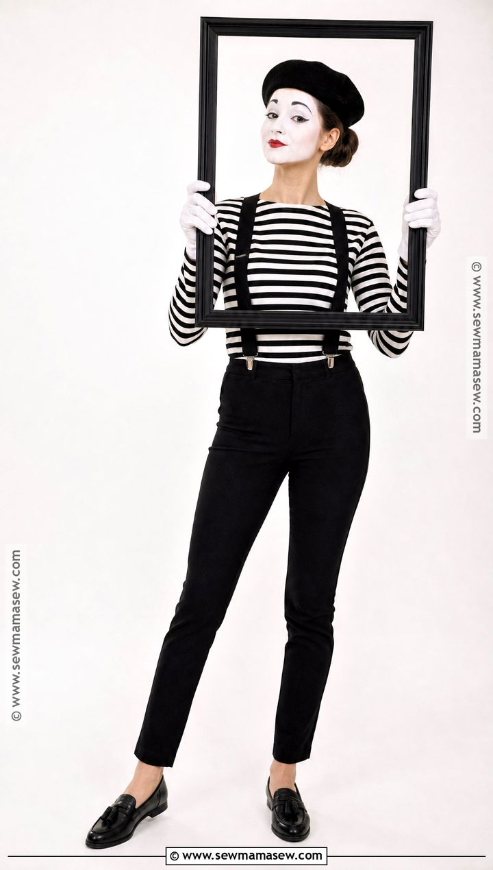 Easy Mime Costume - 35 easy halloween costume ideas