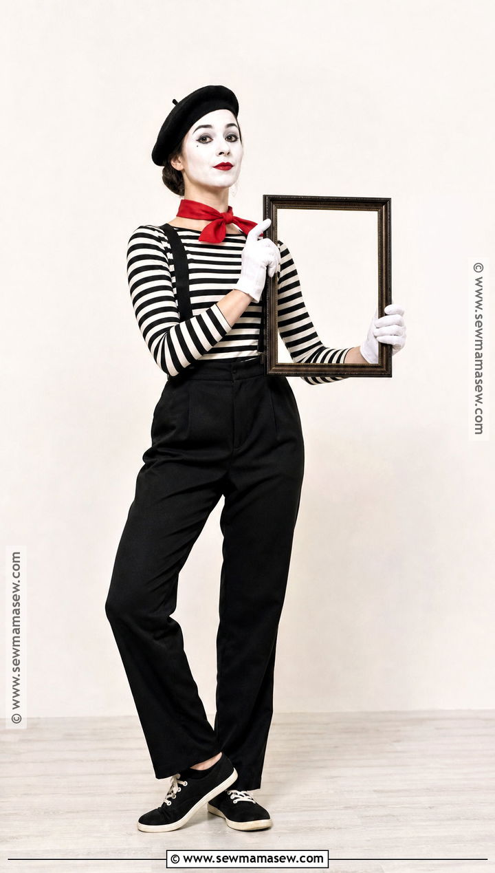 Easy Mime Costume - 35 halloween costume easy ideas