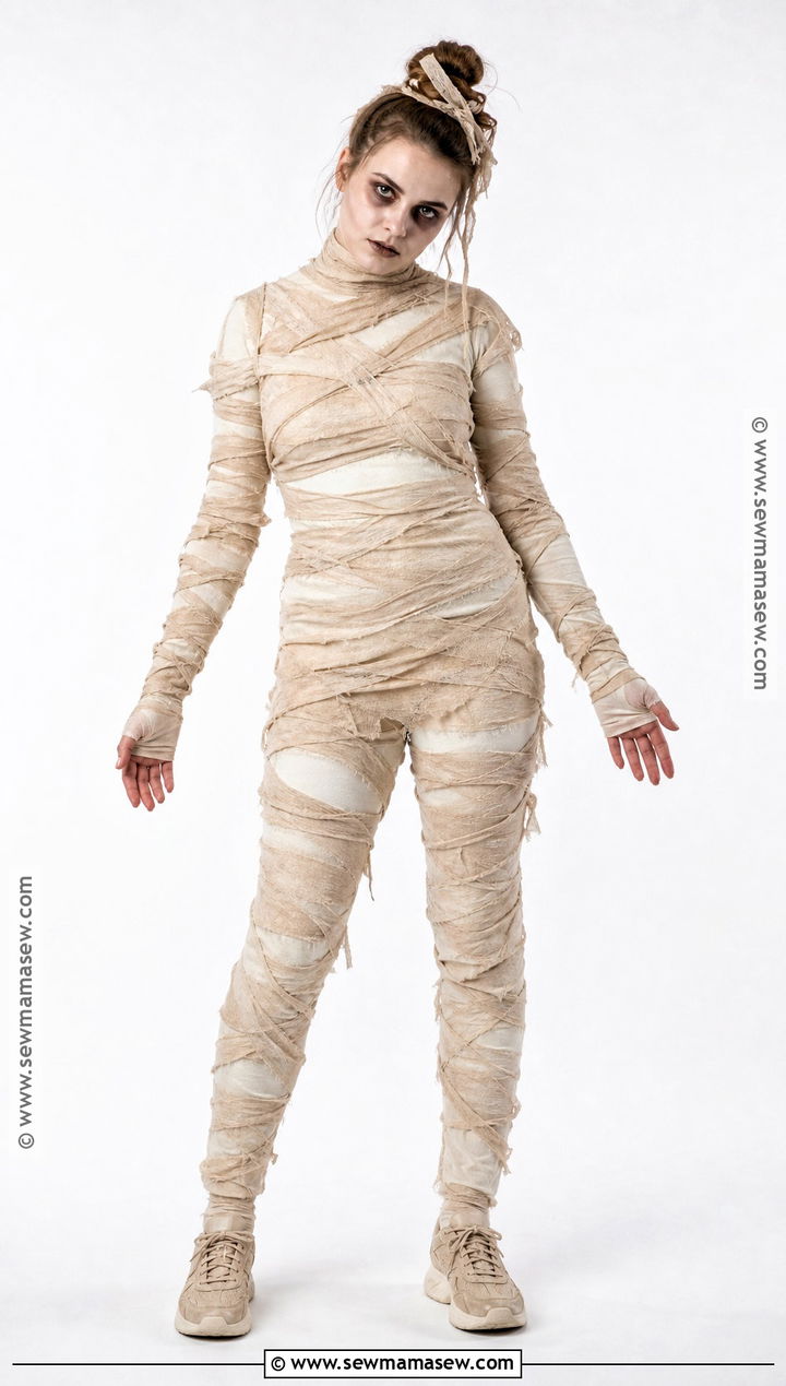 Easy Mummy Costume - 35 halloween costume easy ideas