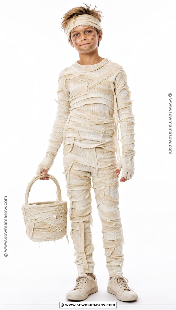 Easy Mummy Costume - 40 halloween costumes for boys