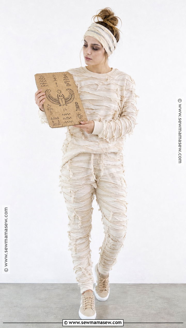 Easy Mummy Costume - 40 simple costumes