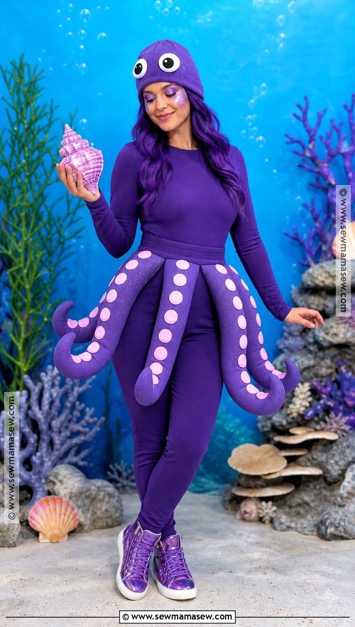 Easy Octopus Costume - 30 Easy Animal Costumes