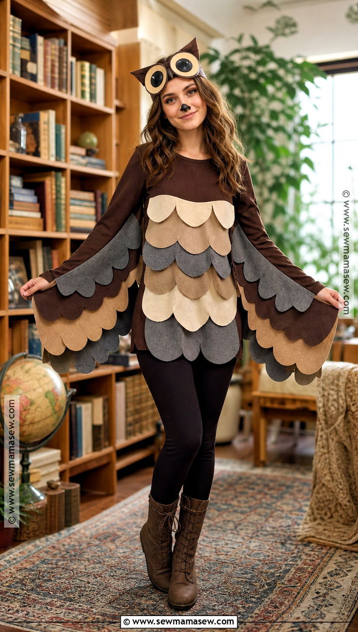 Easy Owl Costume - 30 Easy Animal Costumes