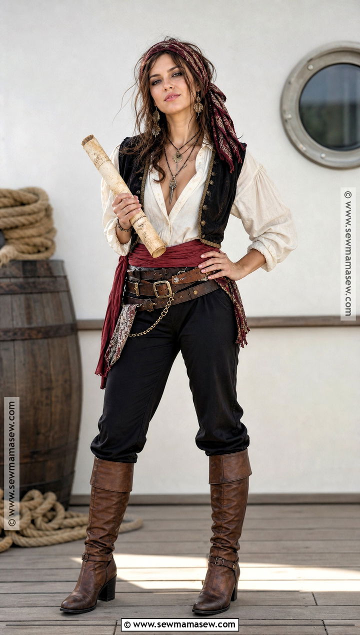 Easy Pirate Costume - 35 halloween costume easy ideas