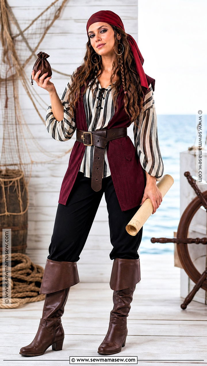 Easy Pirate Costume - 35 easy halloween costume ideas