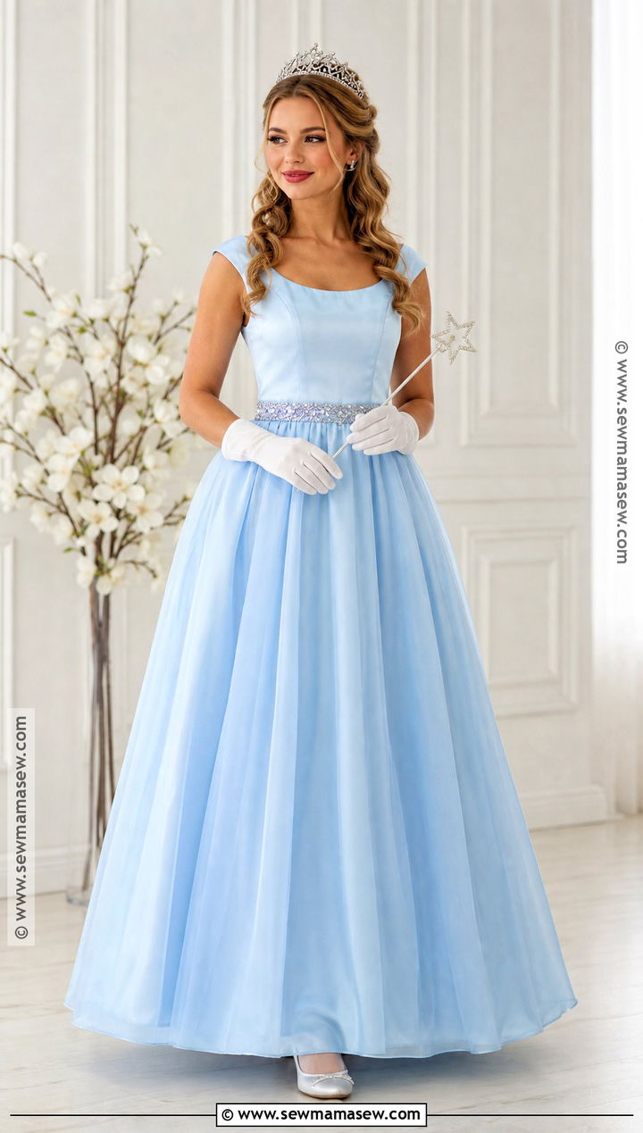 Easy Princess Costume With Pastel Dress - 50 easy halloween costumes for women