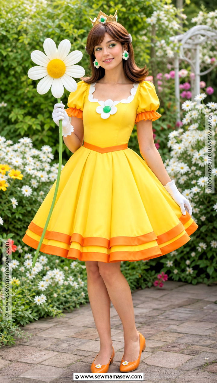 Easy Princess Daisy Costume - 30 Easy Princess Costume Ideas